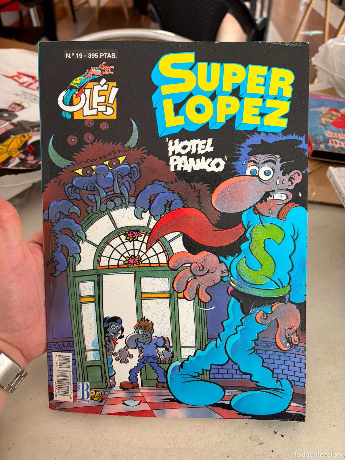 C&oacute;mics: Col. Ol&eacute;! SUPERL&Oacute;PEZ n&ordm; 19. HOTEL P&Aacute;NICO (Ediciones B,