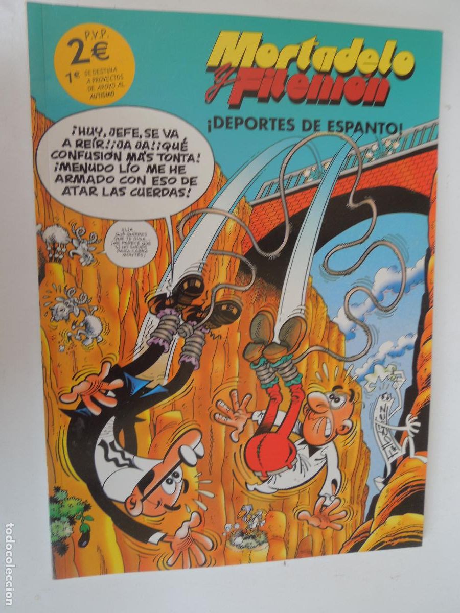 C&oacute;mics: MORTADELO Y FILEMON -&iexcl; DEPORTES DE ESPANTO !- EDC B - FCO IBA&Ntilde;EZ
