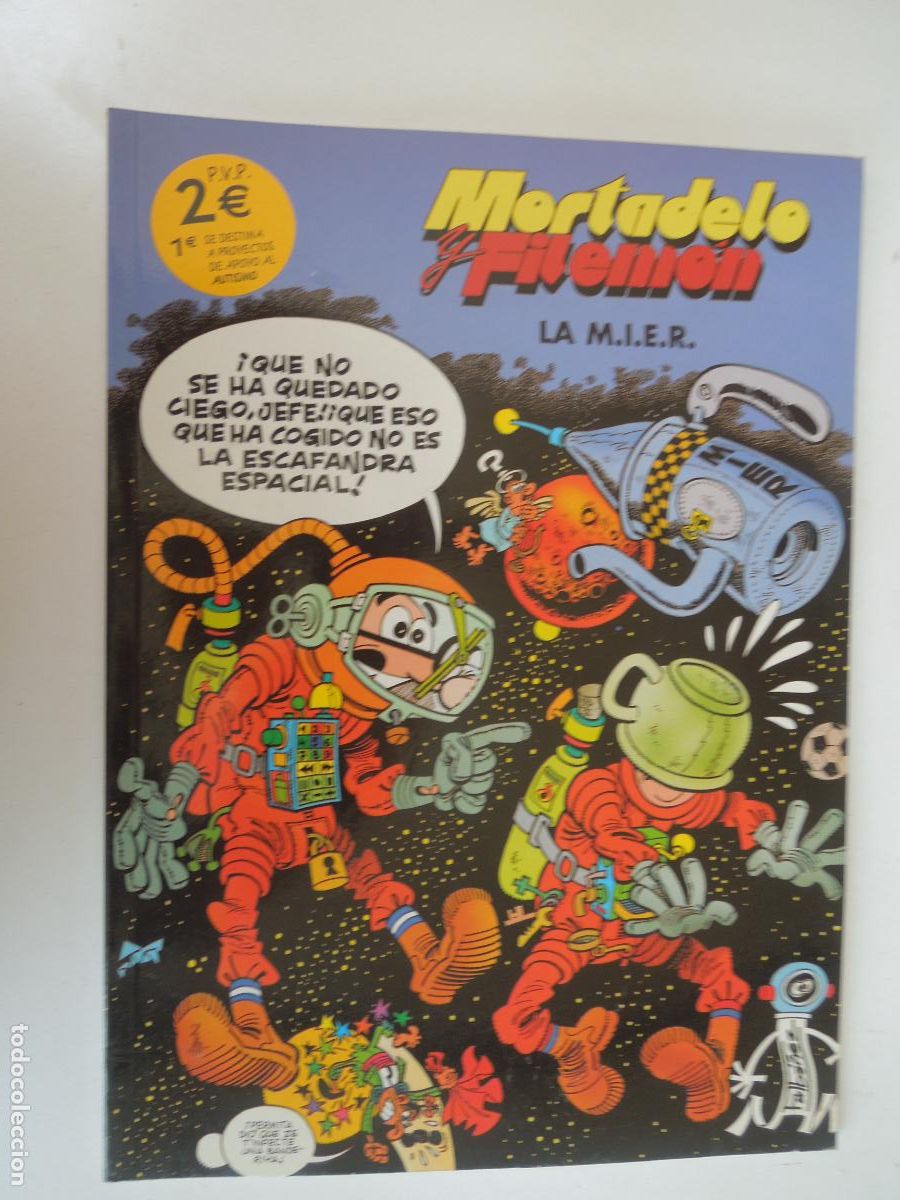 C&oacute;mics: MORTADELO Y FILEMON -LA M.I.E.R. - EDC B - FCO IBA&Ntilde;EZ
