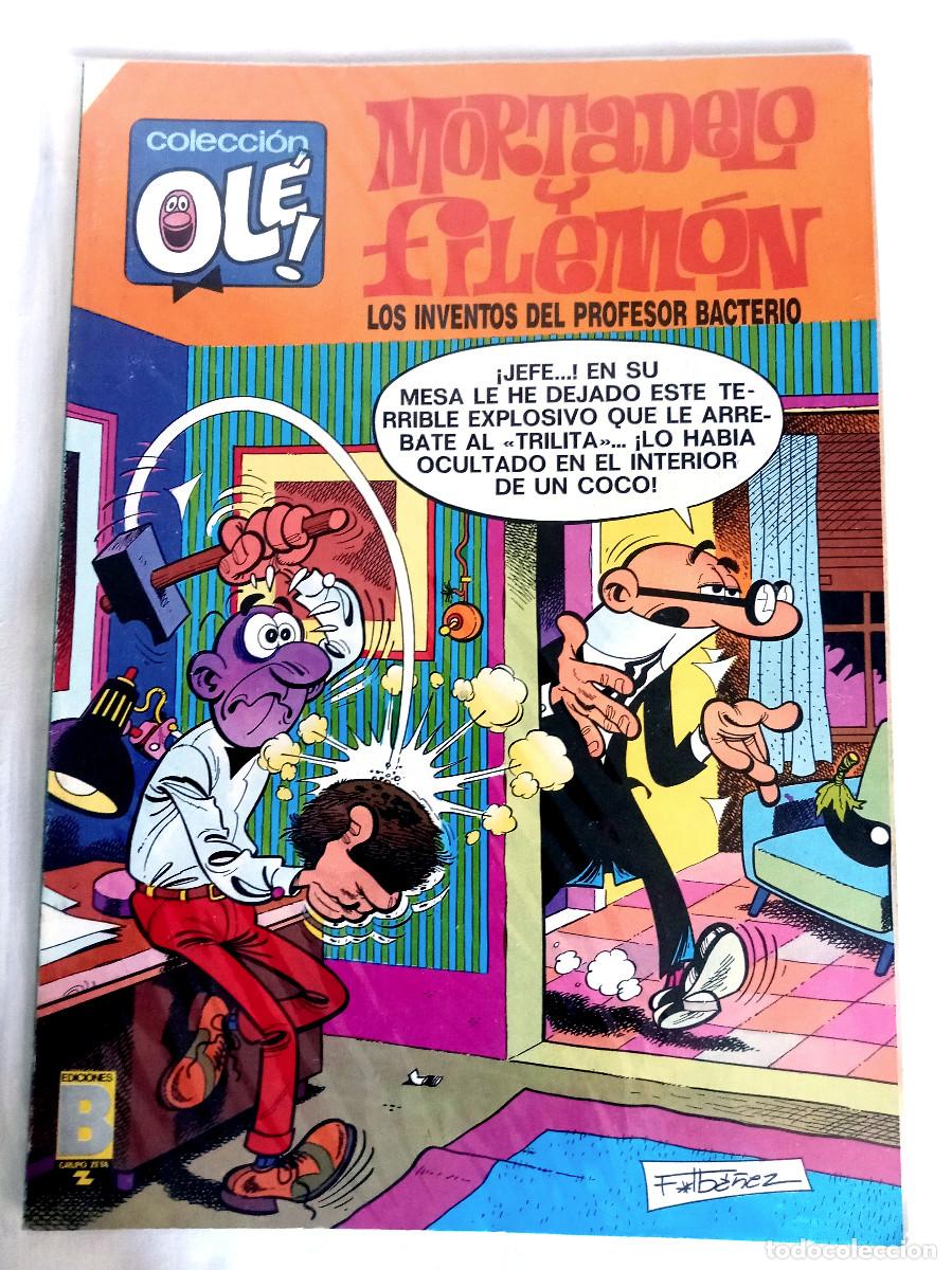 C&oacute;mics: Mortadelo y Filem&oacute;n - Colecci&oacute;n Ol&eacute; - Los inventos del Profesor Bacterio N&uacute;mero 98 M64 - Ediciones B