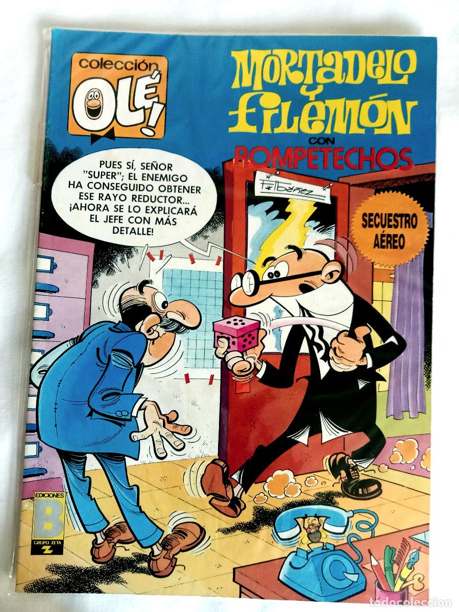 C&oacute;mics: Mortadelo y Filem&oacute;n - Colecci&oacute;n Ol&eacute; - Secuestro A&eacute;reo N&uacute;mero M229 - Ediciones B