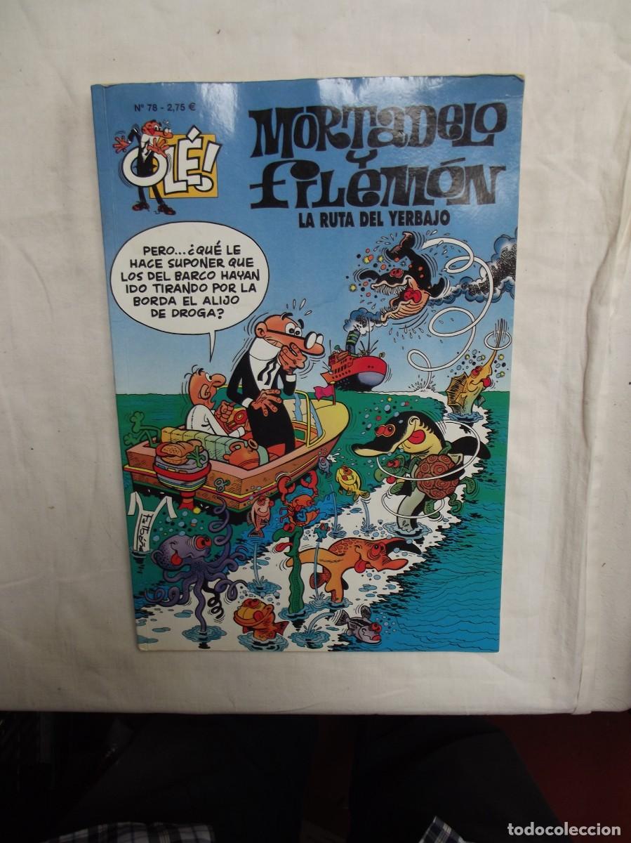 C&oacute;mics: MORTADELO Y FILEMON LA RUTA DEL YERBAJO N&ordm; 78