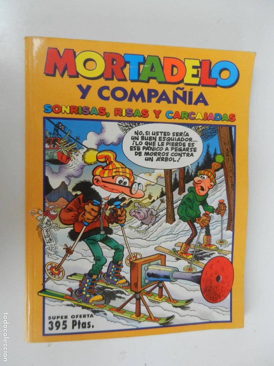 C&oacute;mics: MORTADELO Y COMPA&Ntilde;&Iacute;A - SONRISAS , RISAS Y CARCAJADAS - N&ordm; 1 - EDC- B