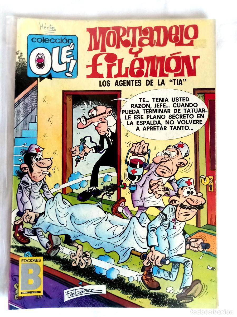 C&oacute;mics: Mortadelo y Filem&oacute;n - Colecci&oacute;n Ol&eacute; - Los Agentes de la TIA - N&uacute;mero 124-M13 - Ediciones B