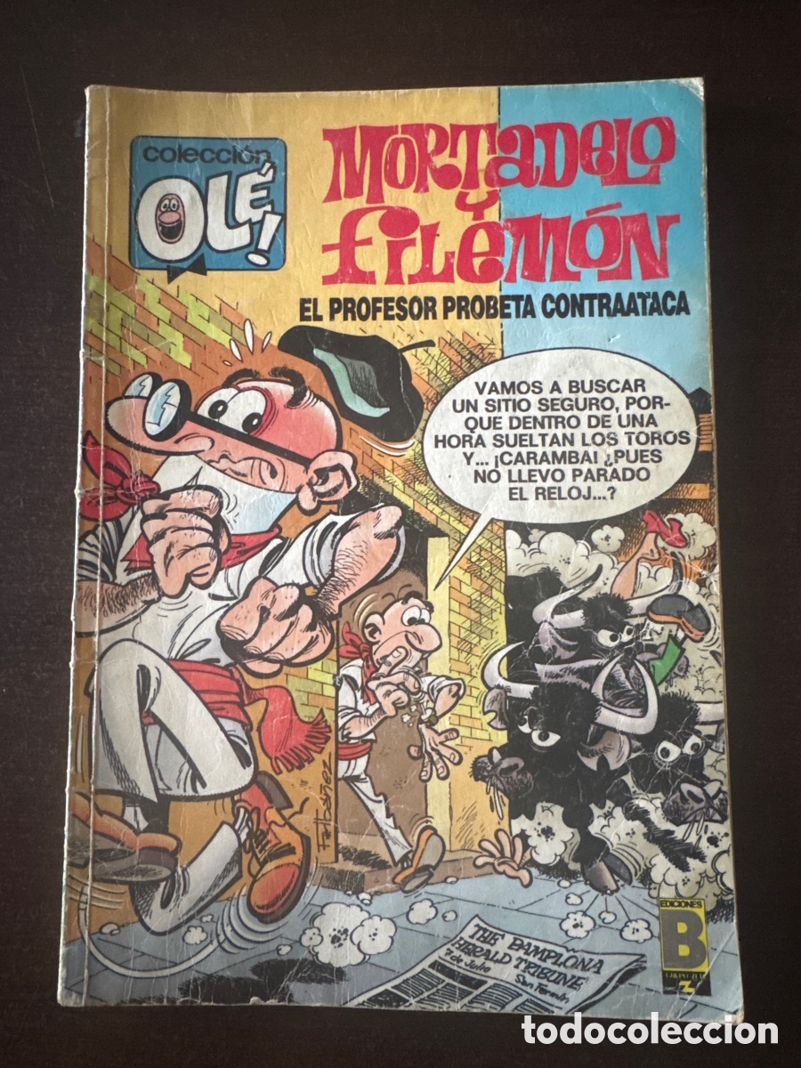 C&oacute;mics: MORTADELO - OL&Eacute; #338 - EDICIONES B &laquo;MUY RARO&raquo;