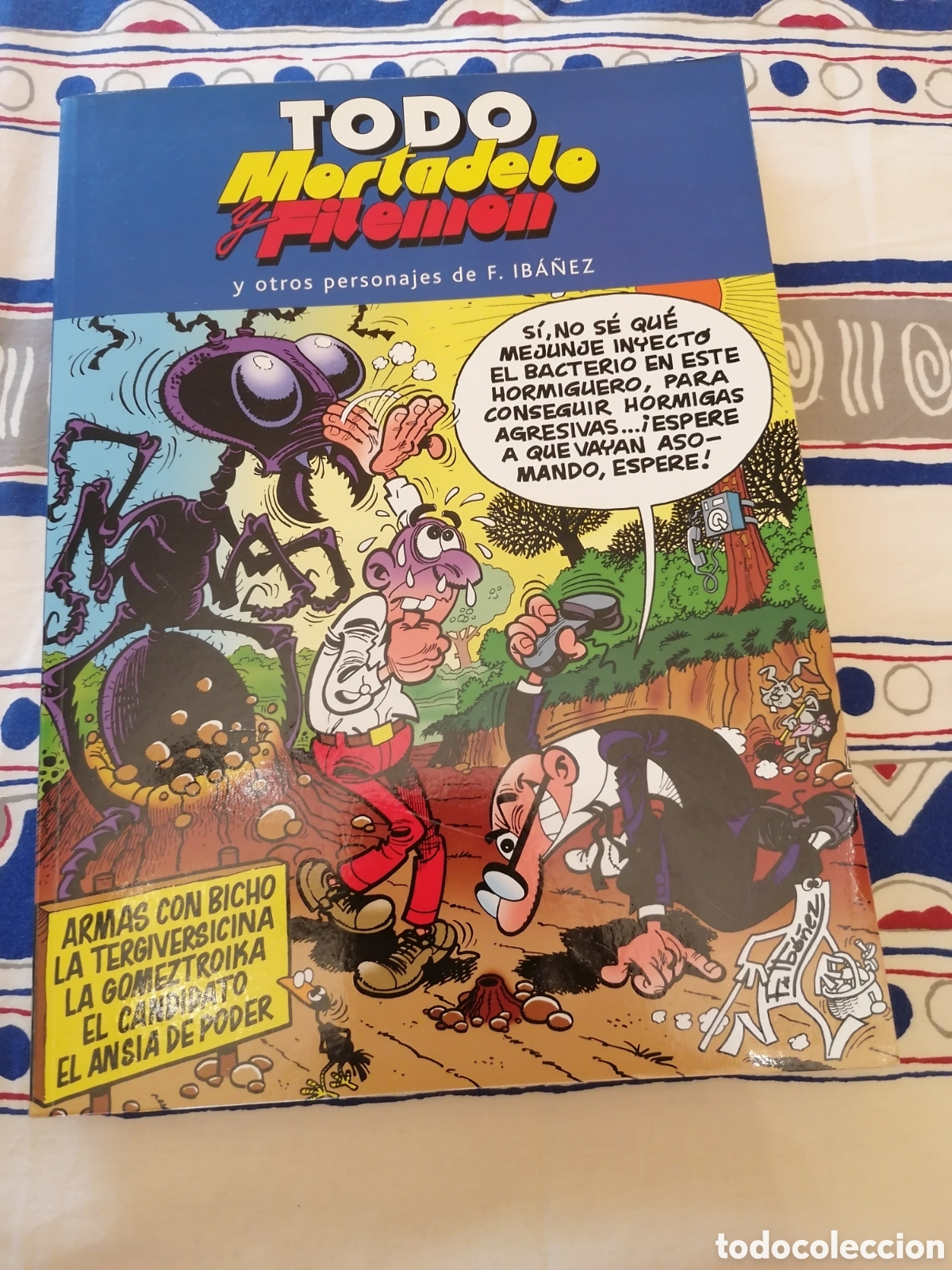 C&oacute;mics: Todo Mortadelo Y Filem&oacute;n. Volumen 32. Iba&ntilde;ez. 1&ordf;Edici&oacute;n.2005. Tapa Blanda.Cinco Historietas.