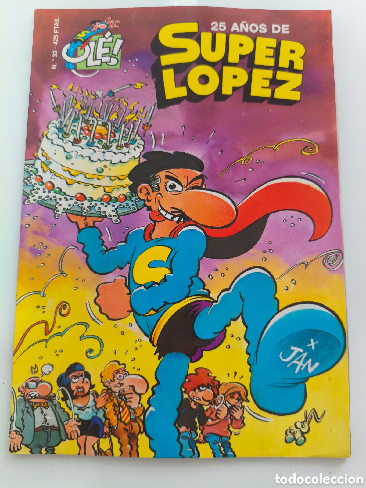 C&oacute;mics: OLE 32 25 A&Ntilde;OS DE SUPER LOPEZ SUPERLOPEZ 1&ordf; EDICI&Oacute;N EDICIONES B 1999