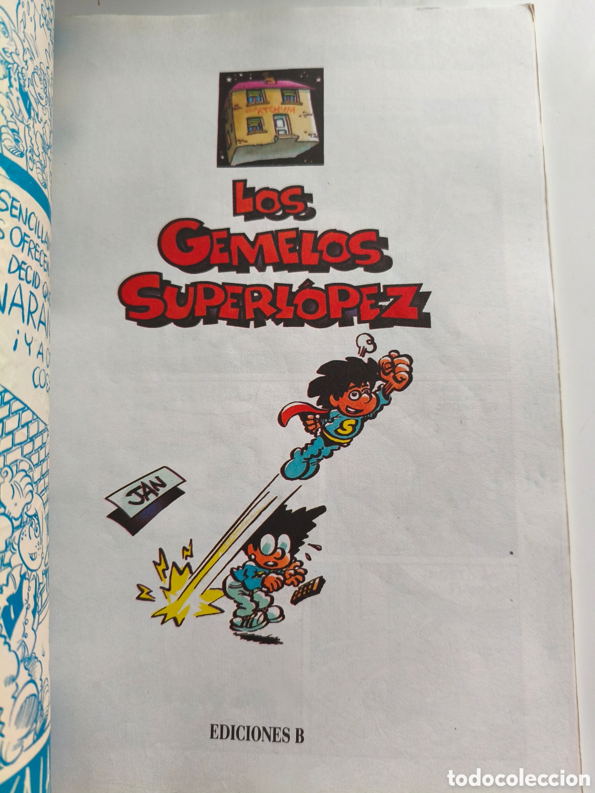 C&oacute;mics: OL&Eacute; 26 LOS GEMELOS SUPER LOPEZ SUPERLOPEZ EDICIONES B 1997 - Foto 3