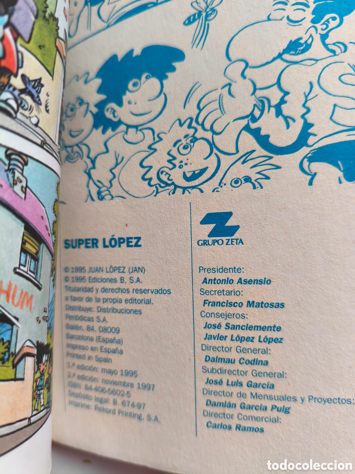C&oacute;mics: OL&Eacute; 26 LOS GEMELOS SUPER LOPEZ SUPERLOPEZ EDICIONES B 1997 - Foto 5