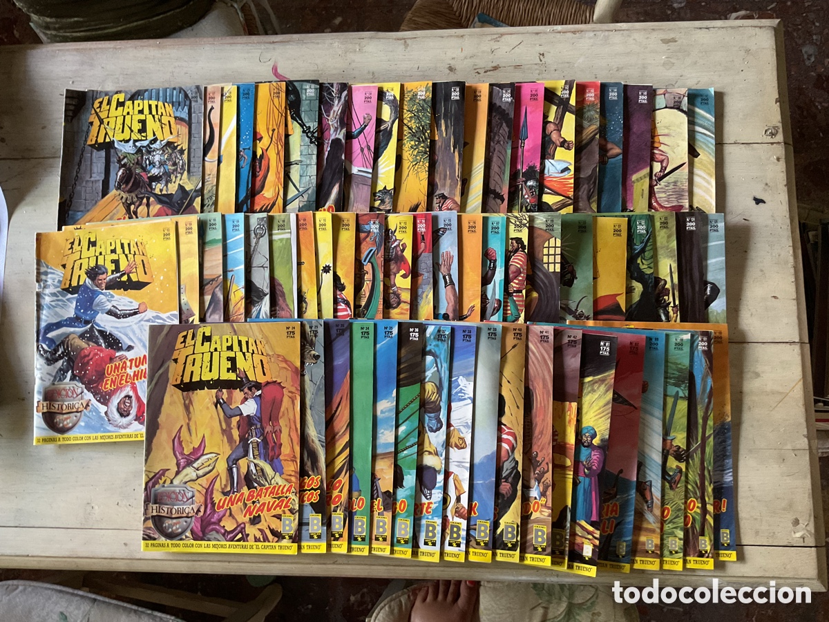 C&oacute;mics: Lote de 59 c&oacute;mics de EL CAPIT&Aacute;N TRUENO &ndash; Edici&oacute;n Hist&oacute;rica, Ediciones B. - Foto 2