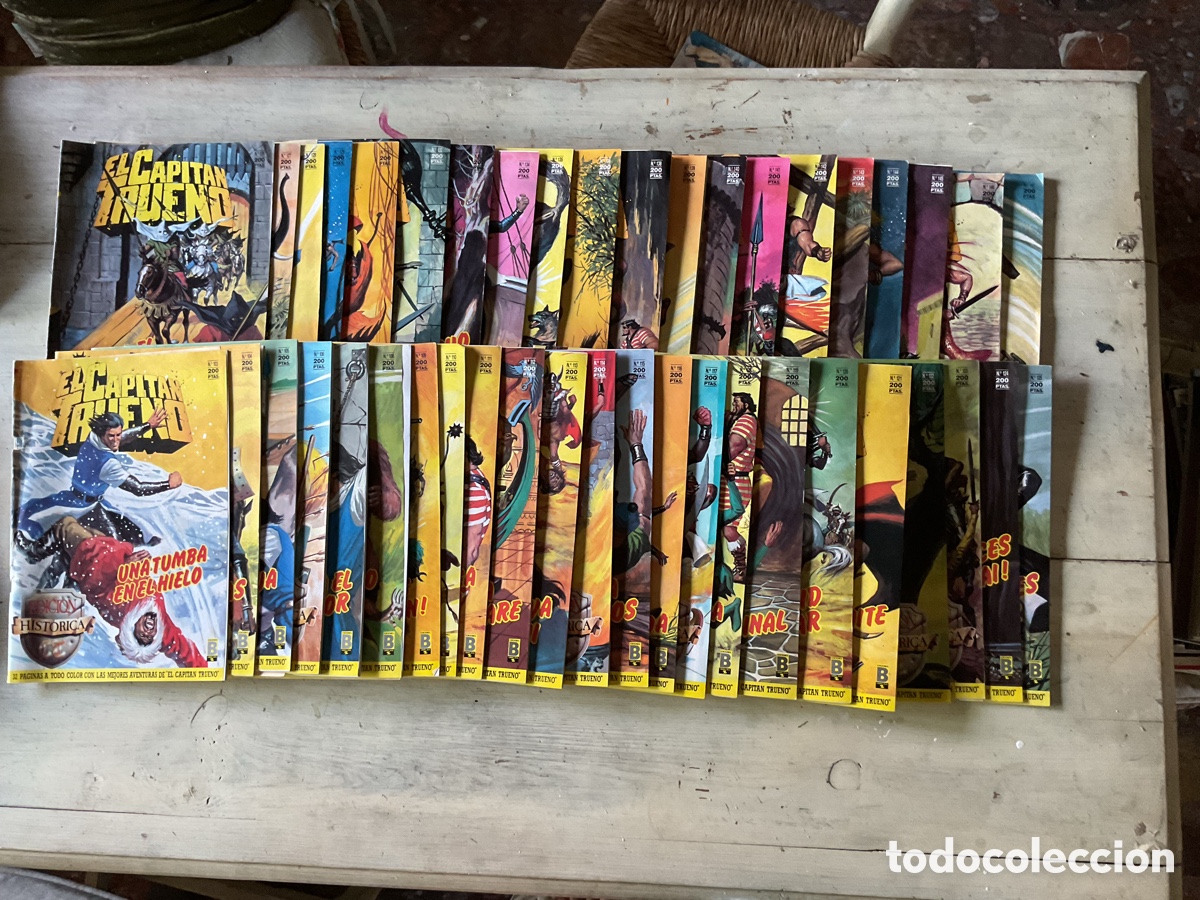 C&oacute;mics: Lote de 59 c&oacute;mics de EL CAPIT&Aacute;N TRUENO &ndash; Edici&oacute;n Hist&oacute;rica, Ediciones B. - Foto 3