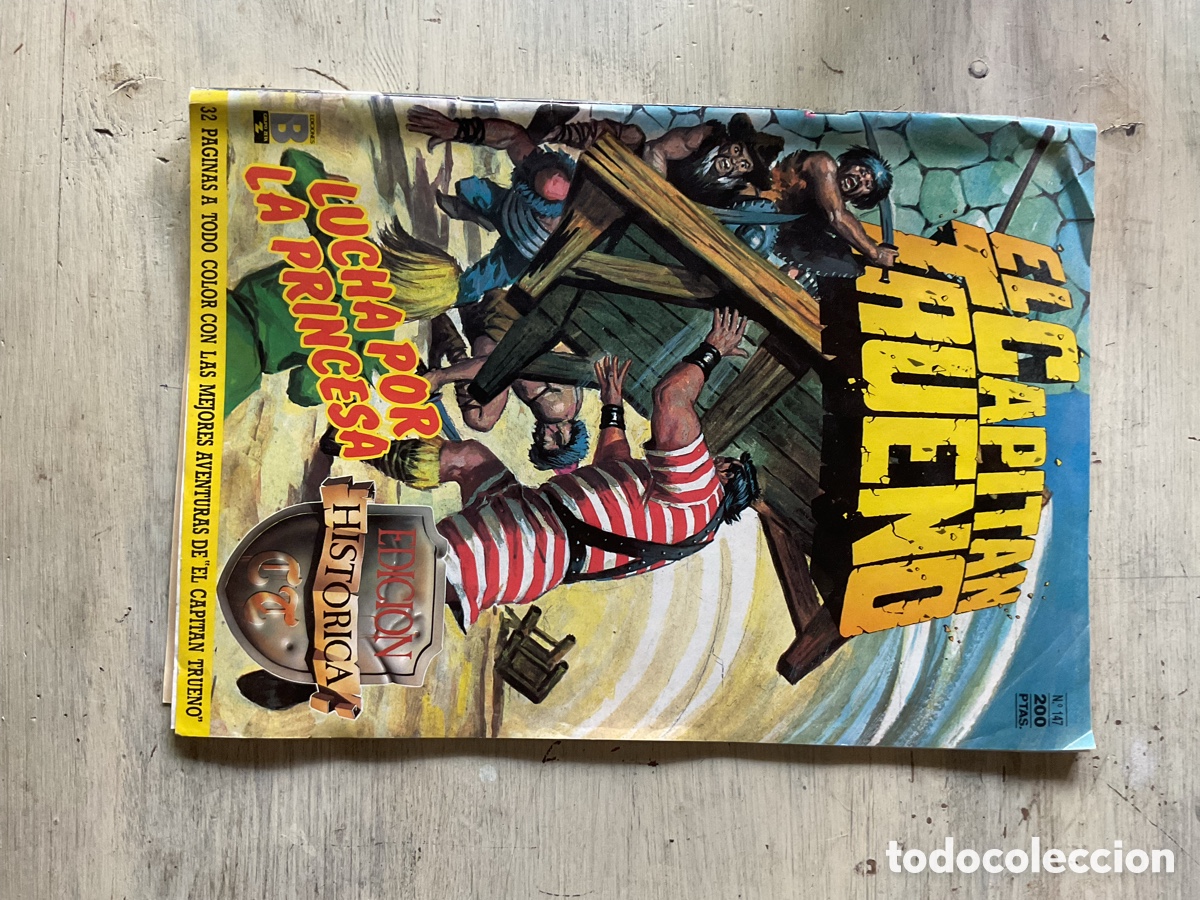C&oacute;mics: Lote de 59 c&oacute;mics de EL CAPIT&Aacute;N TRUENO &ndash; Edici&oacute;n Hist&oacute;rica, Ediciones B. - Foto 4