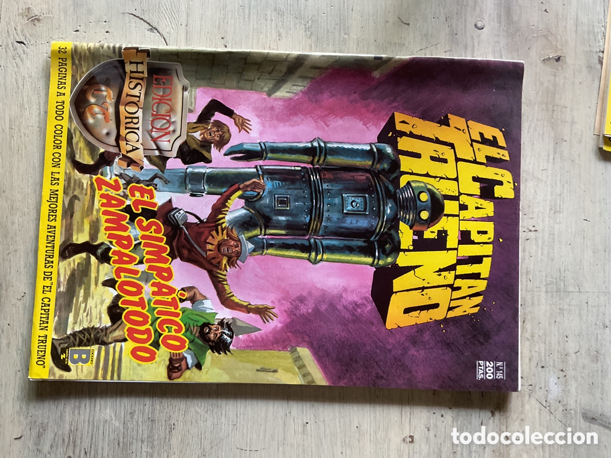 C&oacute;mics: Lote de 59 c&oacute;mics de EL CAPIT&Aacute;N TRUENO &ndash; Edici&oacute;n Hist&oacute;rica, Ediciones B. - Foto 6