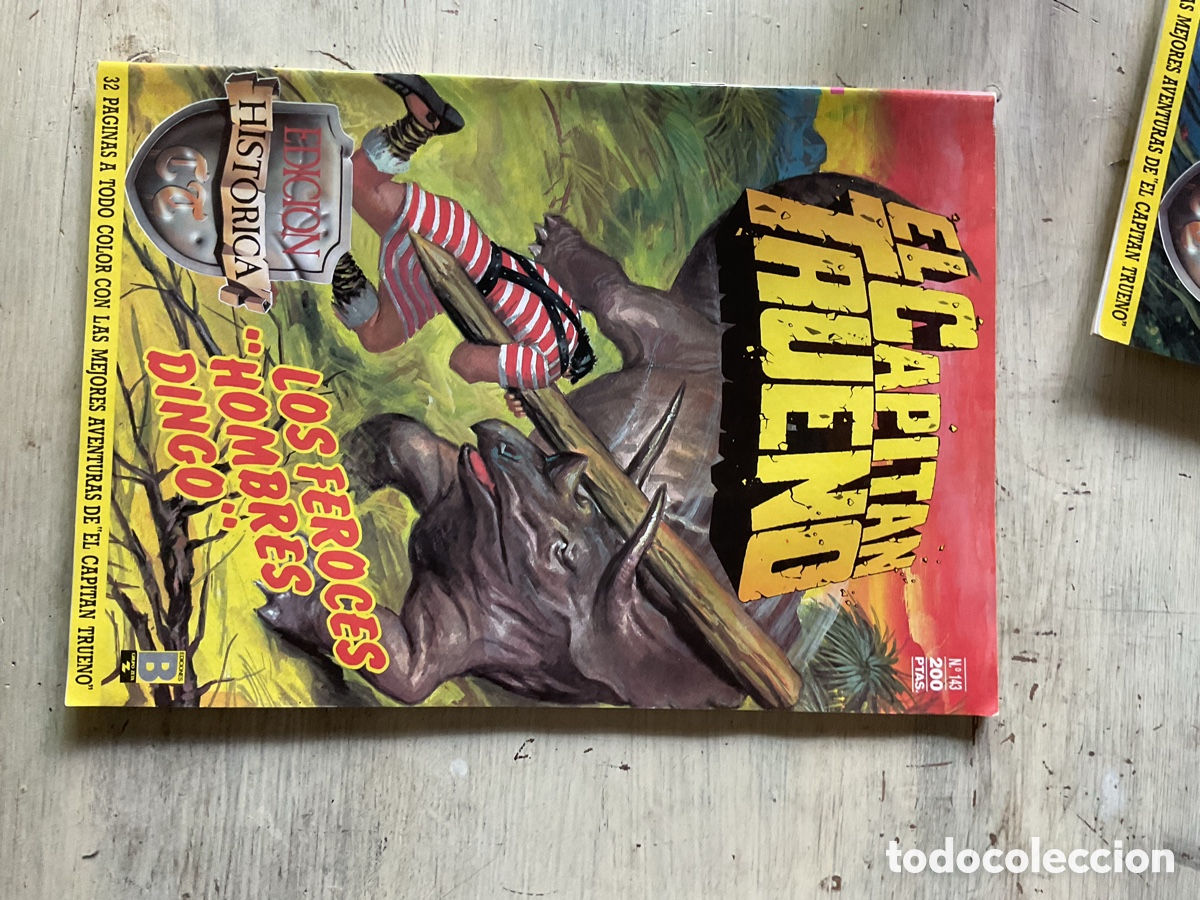 C&oacute;mics: Lote de 59 c&oacute;mics de EL CAPIT&Aacute;N TRUENO &ndash; Edici&oacute;n Hist&oacute;rica, Ediciones B. - Foto 8