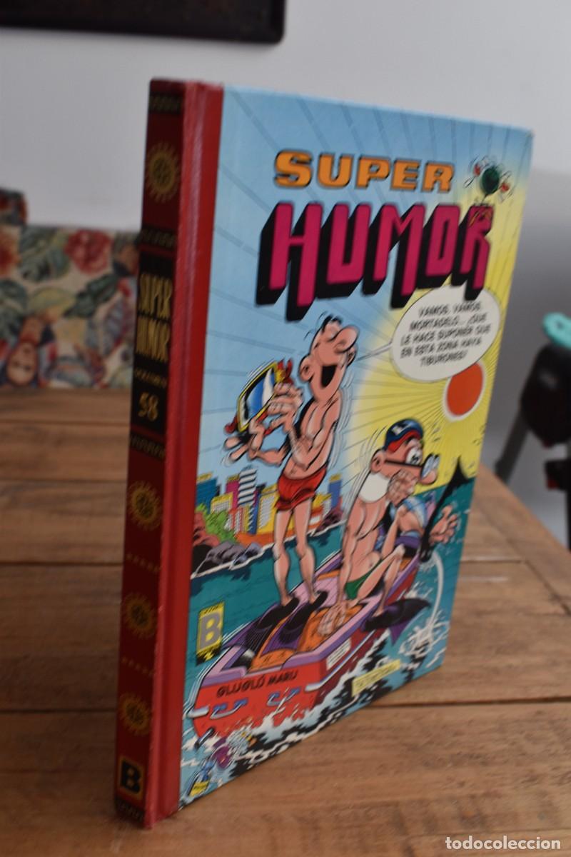 C&oacute;mics: SUPER HUMOR VOLUMEN 58. EDICIONES B 1989 1&ordf; EDICI&Oacute;N MUY BUEN ESTADO