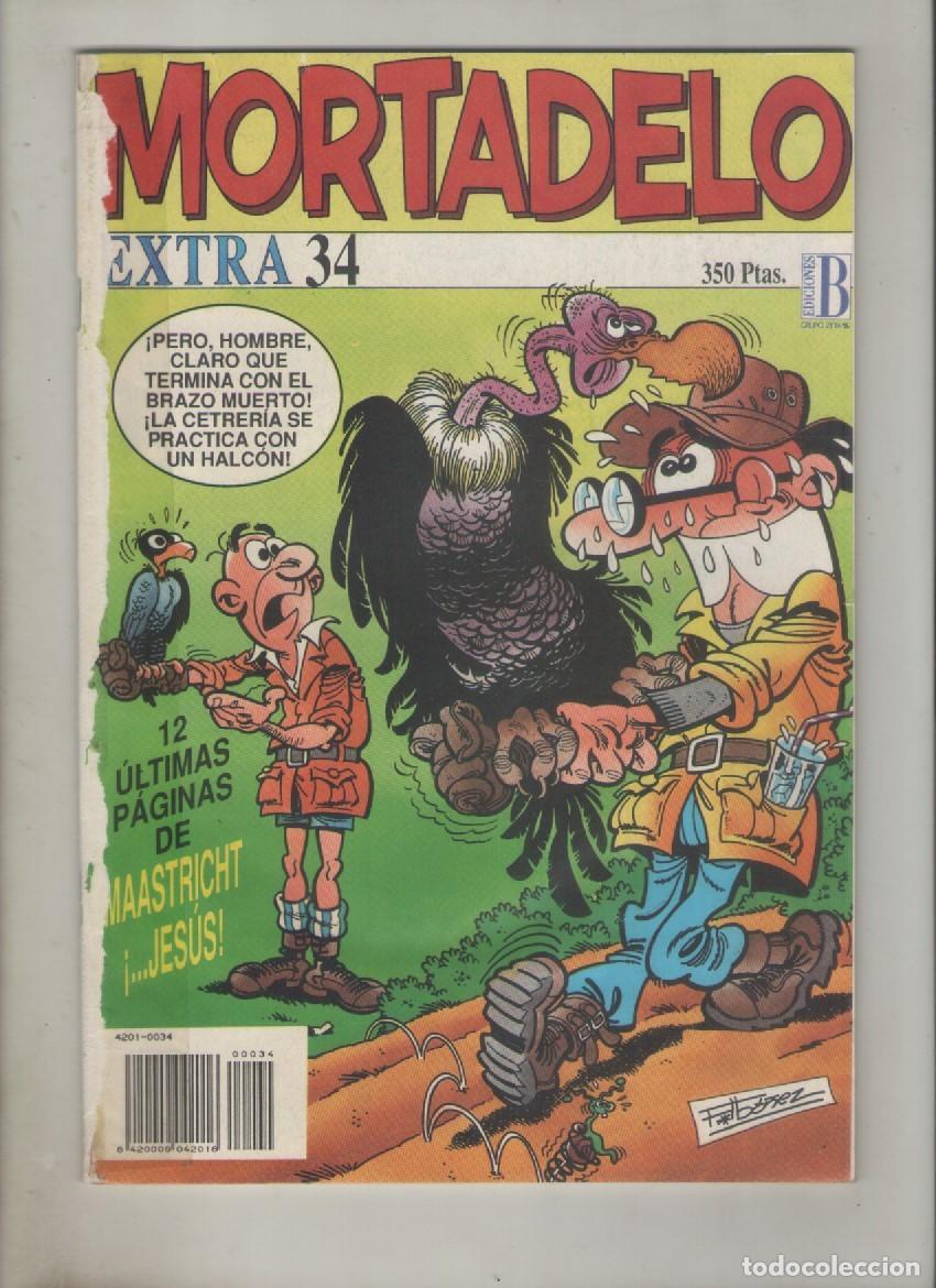 C&oacute;mics: mortadelo y filemon-b.s.a.-extra-a&ntilde;o 1987-color-formato grapa-n&ordm; 34