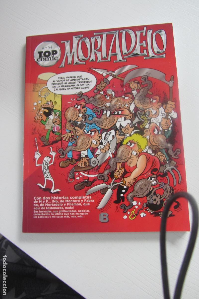 C&oacute;mics: TOP C&Oacute;MIC MORTADELO N.&ordm; 54 - FRANCISCO IB&Aacute;&Ntilde;EZ - EDICIONES B arx171