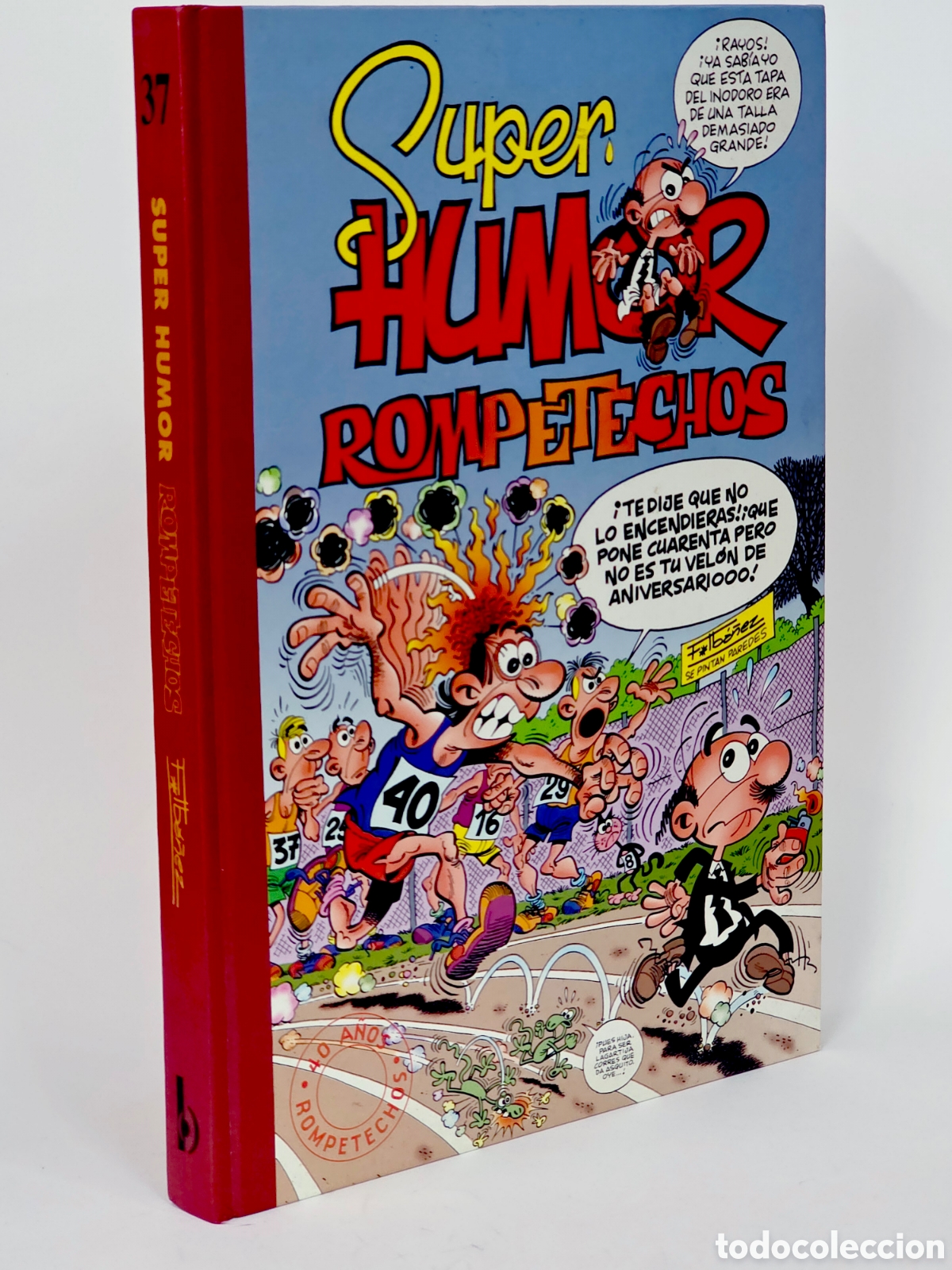C&oacute;mics: C&Oacute;MIC SUPER HUMOR 37 ROMPETECHOS PRIMERA EDICI&Oacute;N EDICIONES B EXCELENTE ESTADO