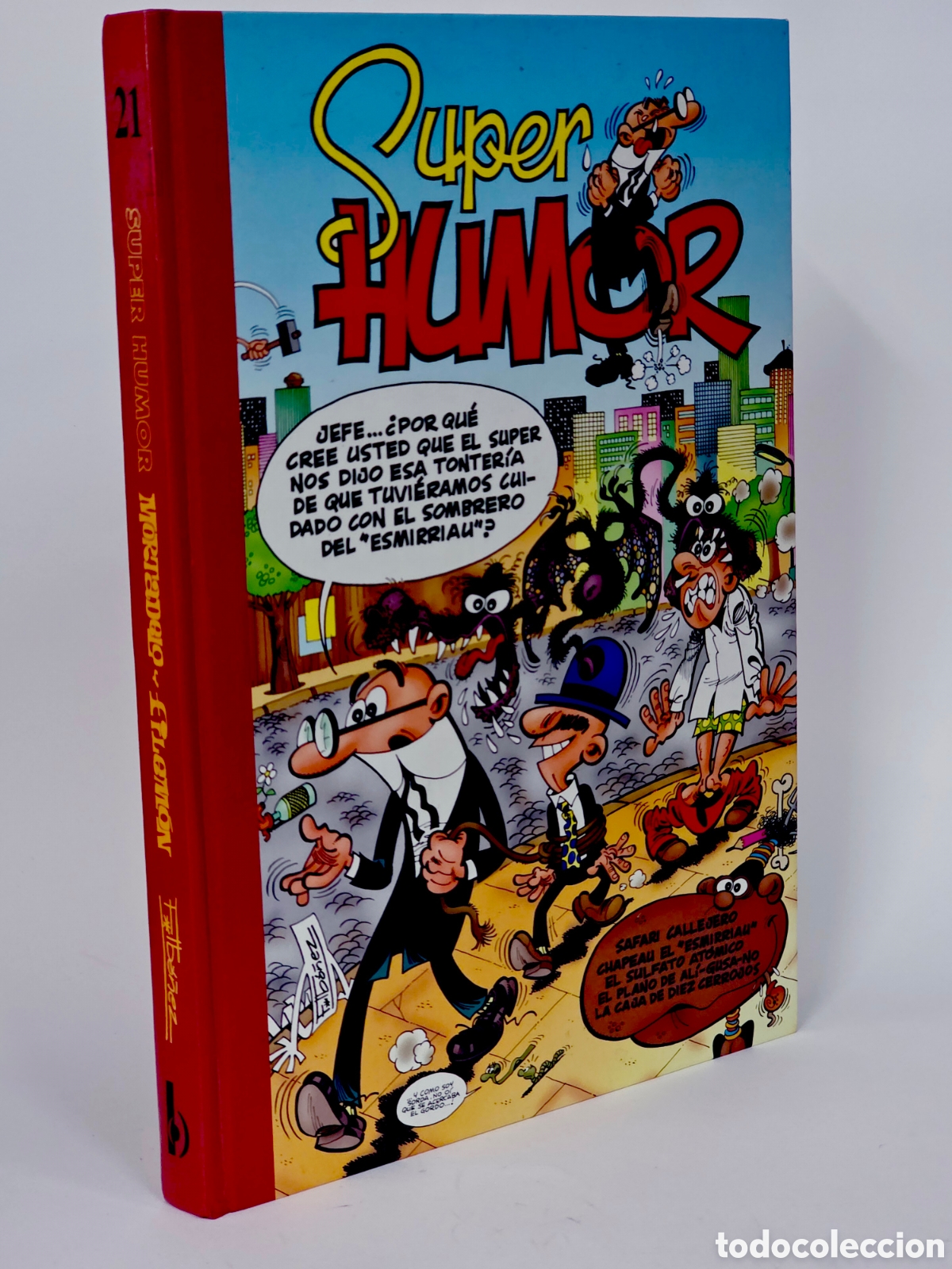 C&oacute;mics: C&Oacute;MIC SUPER HUMOR MORTADELO Y FILEM&Oacute;N 21 QUINTA EDICI&Oacute;N EDICIONES B CASI EXCELENTE ESTADO