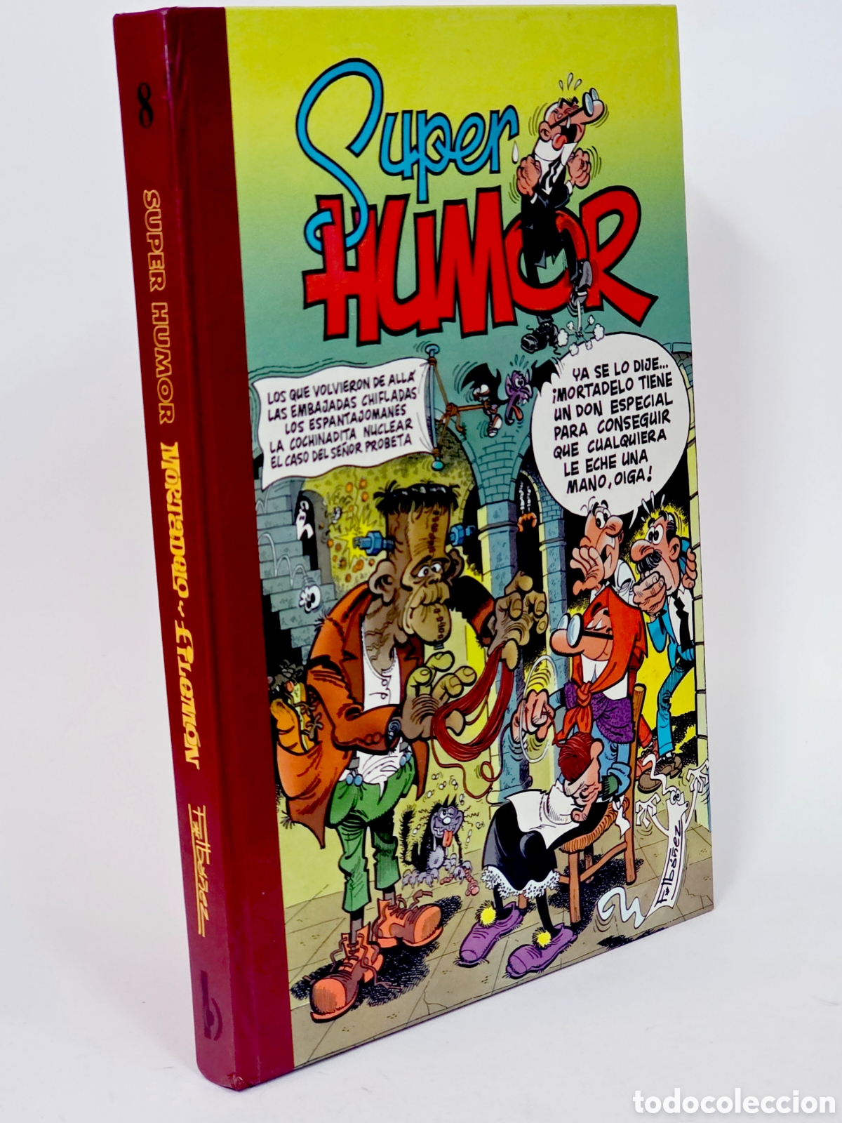 C&oacute;mics: C&Oacute;MIC SUPER HUMOR MORTADELO Y FILEM&Oacute;N 8 SEXTA EDICI&Oacute;N EDICIONES B MUY BUEN ESTADO