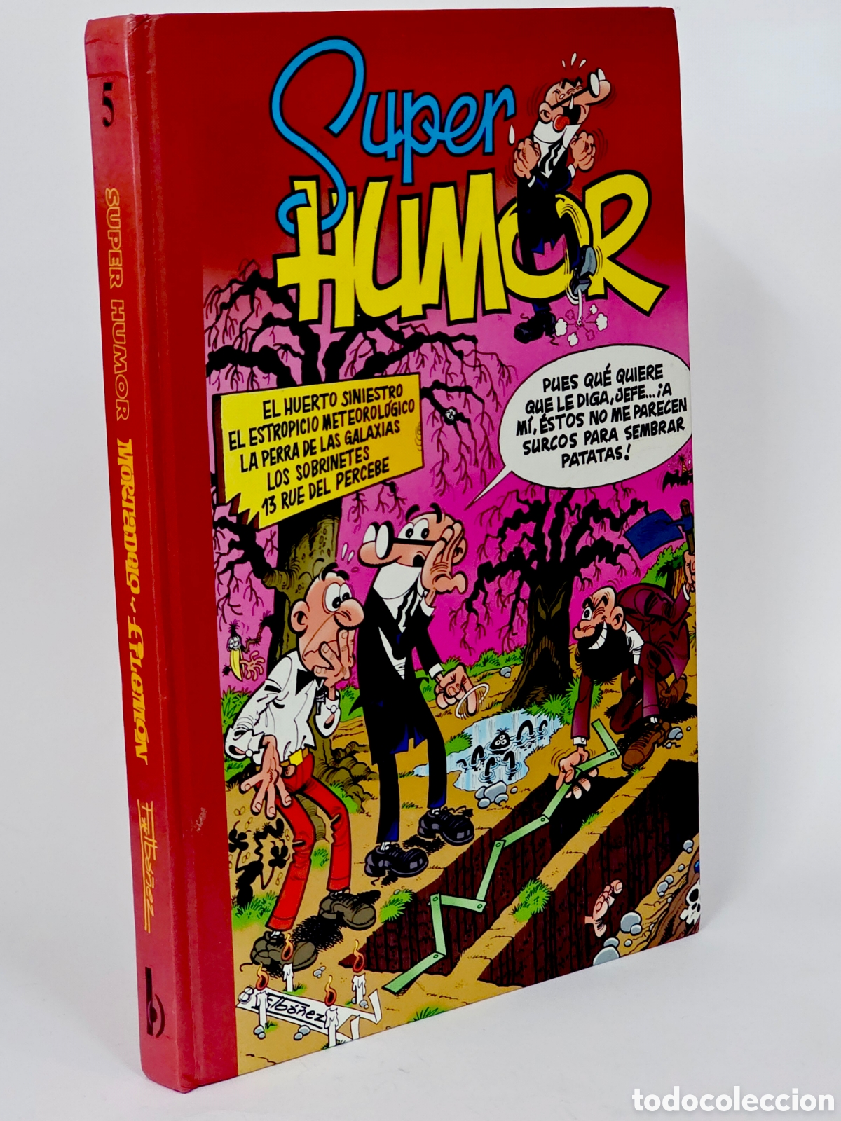 C&oacute;mics: C&Oacute;MIC SUPER HUMOR MORTADELO Y FILEM&Oacute;N 5 QUINTA EDICI&Oacute;N EDICIONES B BUEN ESTADO