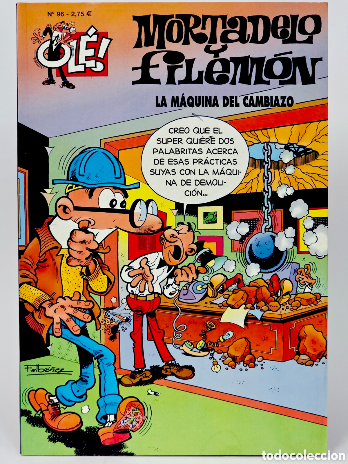 C&oacute;mics: C&Oacute;MIC MORTADELO Y FILEM&Oacute;N 96 OL&Eacute; TERCERA EDICI&Oacute;N EDICIONES B MUY BUEN ESTADO