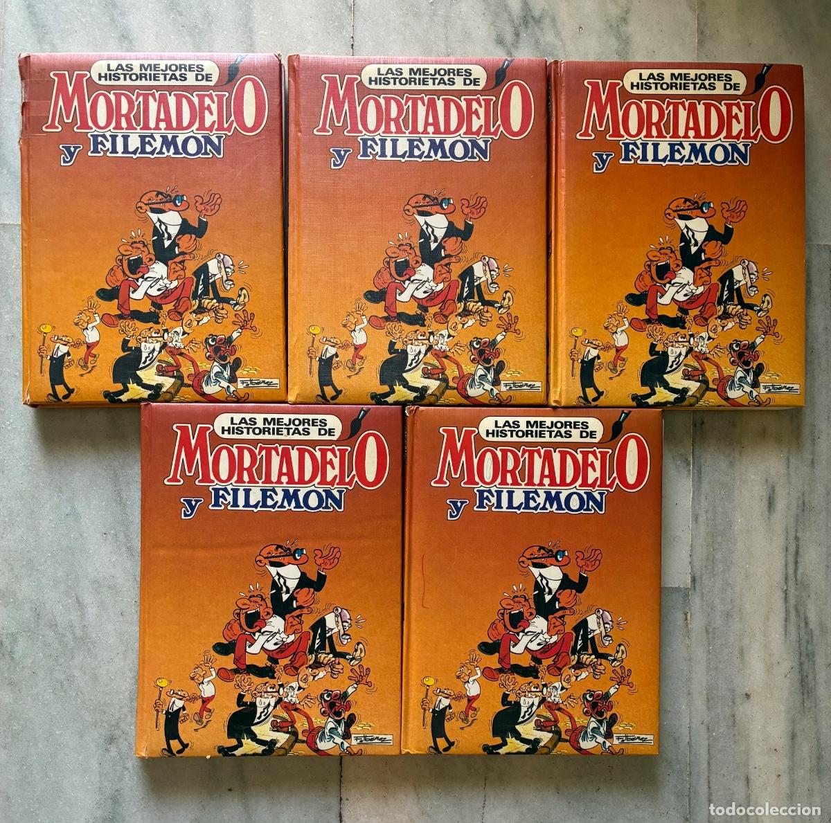 C&oacute;mics: Las Mejores Historietas Mortadelo y Filem&oacute;n (5 Tomos, 1990)