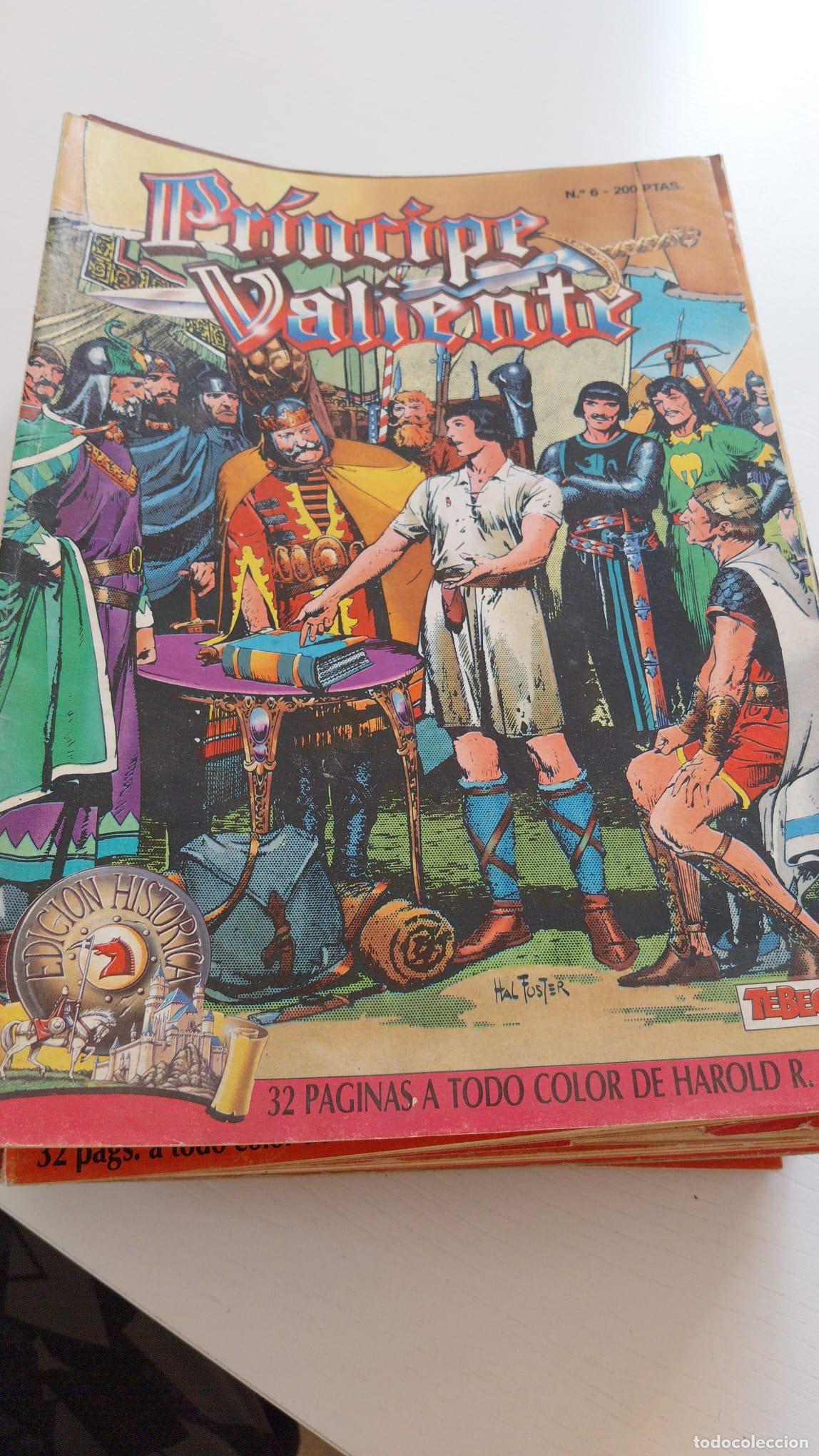 C&oacute;mics: LOTE 33 N&ordm; PRINCIPE VALIENTE EDICI&Oacute;N HISTORICA EDICIONES B