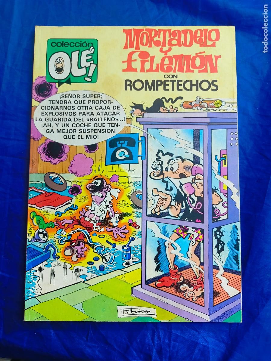 C&oacute;mics: COLECCION OLE MORTADELO Y FILEMON CON ROMPETECHOS #229, 1 REIMPRESION 1992 OREFSLL