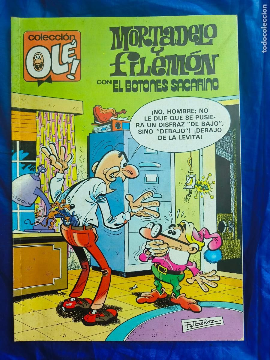 C&oacute;mics: COLECCION OLE MORTADELO Y FILEMON CON EL BOTONES SACARINO #262, 2 EDICION OREFSLL