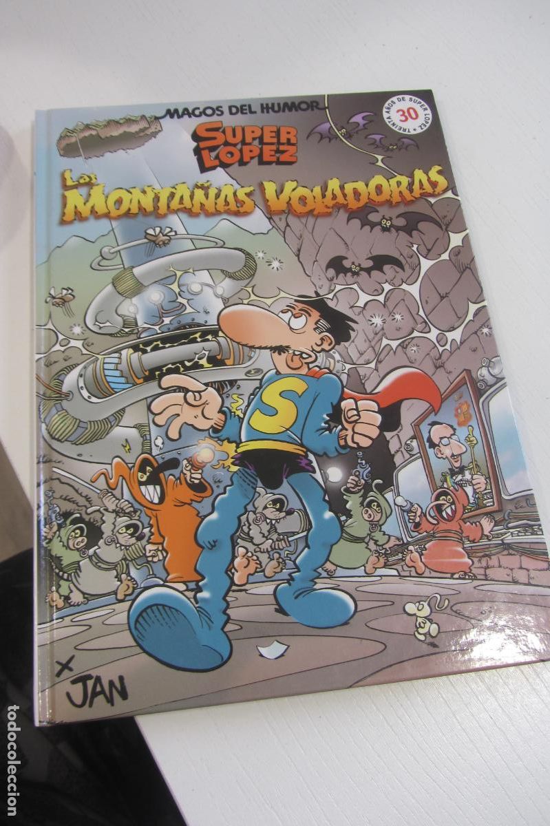 C&oacute;mics: MAGOS DEL HUMOR 165, SUPER LOPEZ: LA MONTA&Ntilde;A DE DIAMANTES EDICIONES B BUEN ESTADO ARX374
