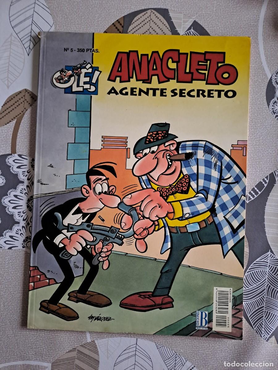 C&oacute;mics: Ole 5, Anacleto agente secreto, ediciones B