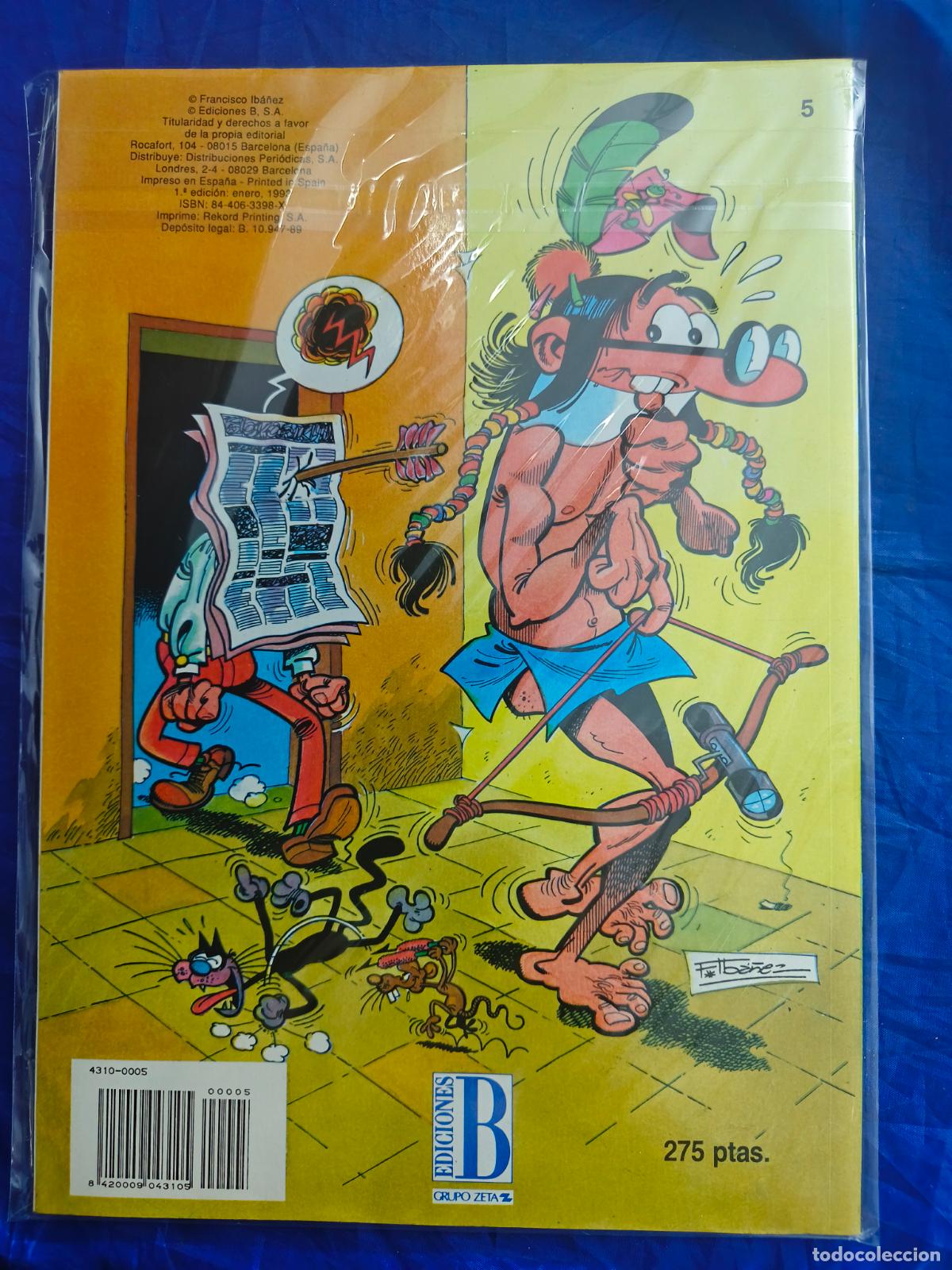 C&oacute;mics: COLECCION OLE MORTADELO Y FILEMON EL BACILON #5, 1 EDICION OREFSLL - Foto 2