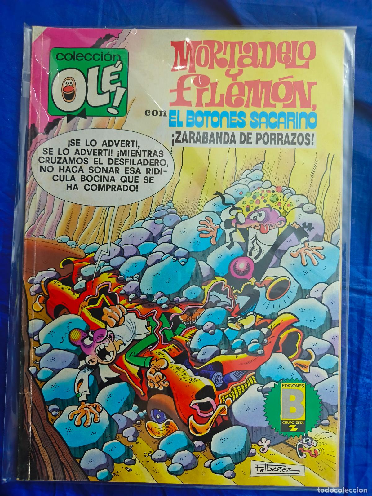 C&oacute;mics: COLECCION OLE MORTADELO Y FILEMON ZARABANDA DE PORRAZOS #170 M97, 1 EDICION OREFSLL