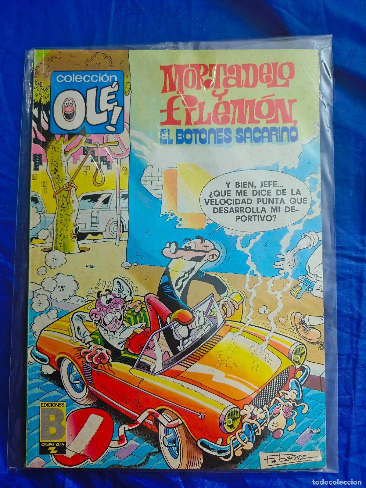 C&oacute;mics: COLECCION OLE MORTADELO Y FILEMON EL BOTONES SACARINO #166 M95, 1 EDICION OREFSLL