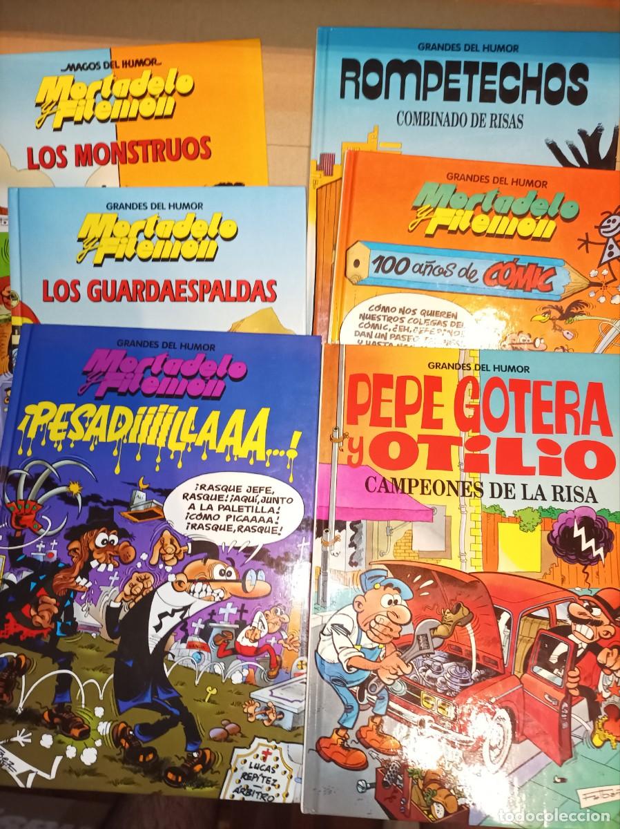 Comics: Grandes / magos del Humor 6 n&uacute;meros Mortadelo Filem&oacute;n Rompetechos Pepe Gotera elPeri&oacute;dico