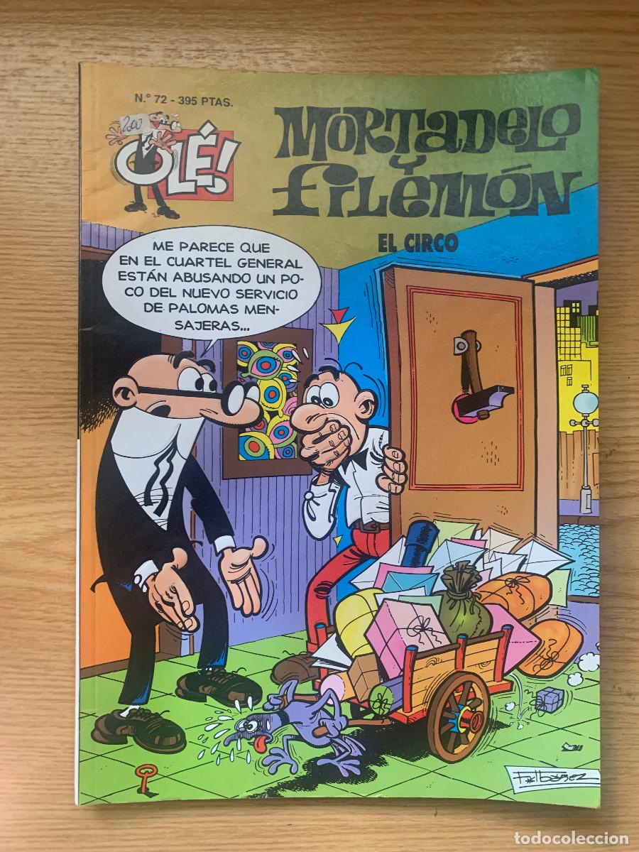 C&oacute;mics: Mortadelo y Filem&oacute;n n&ordm; 72: El Circo - Colecci&oacute;n Ol&eacute;