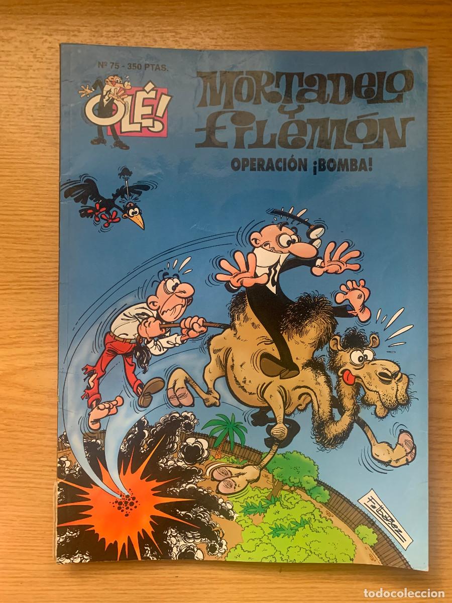 C&oacute;mics: Mortadelo y Filem&oacute;n n&ordm; 75: Operaci&oacute;n Bomba - Colecci&oacute;n Ol&eacute;