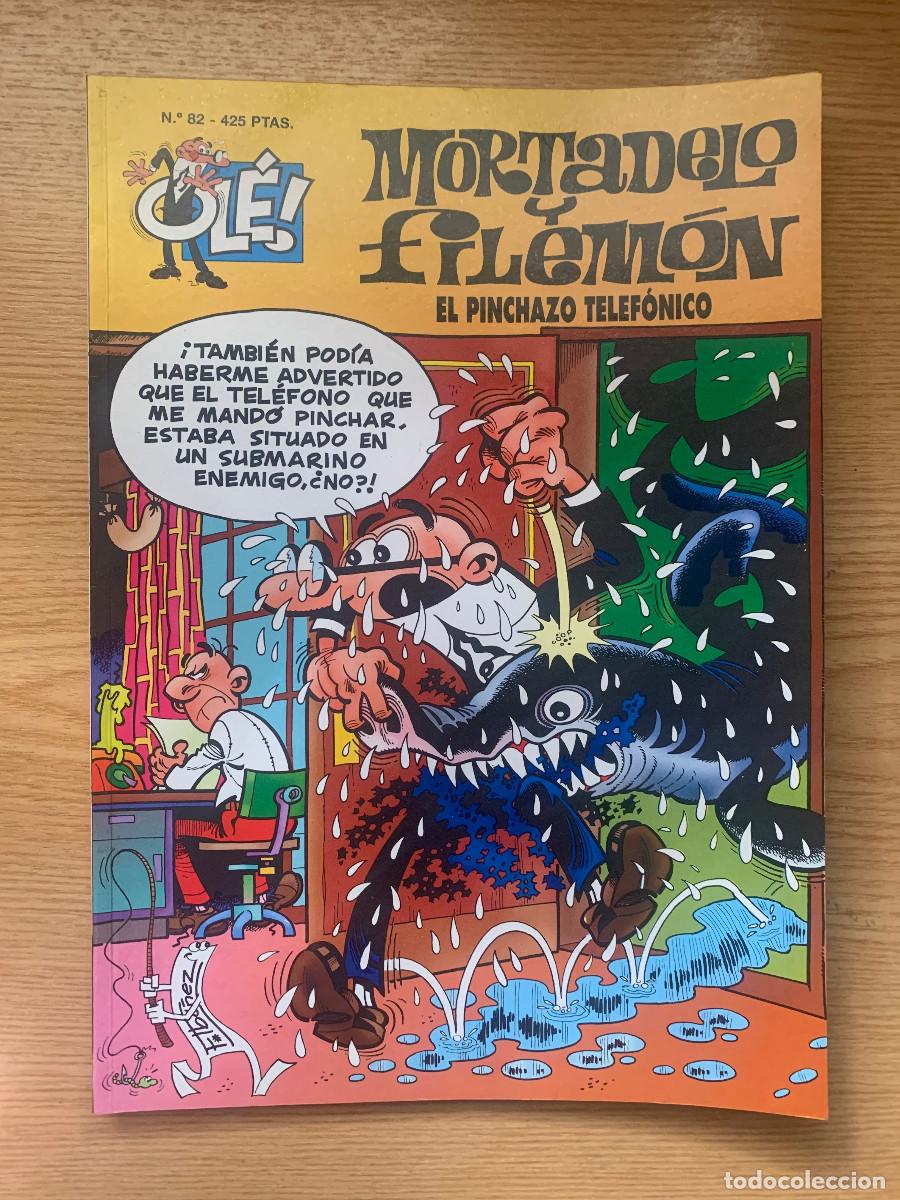 C&oacute;mics: Mortadelo y Filem&oacute;n n&ordm; 82: El Pinchato Telef&oacute;nico - Colecci&oacute;n Ol&eacute;