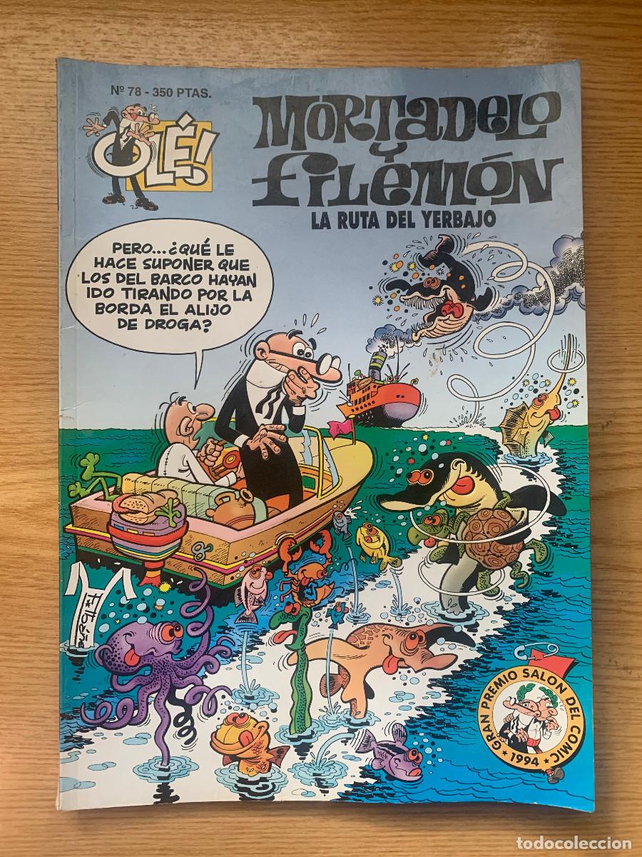 C&oacute;mics: Mortadelo y Filem&oacute;n n&ordm; 78: La Ruta del Yerbajo - Colecci&oacute;n Ol&eacute;