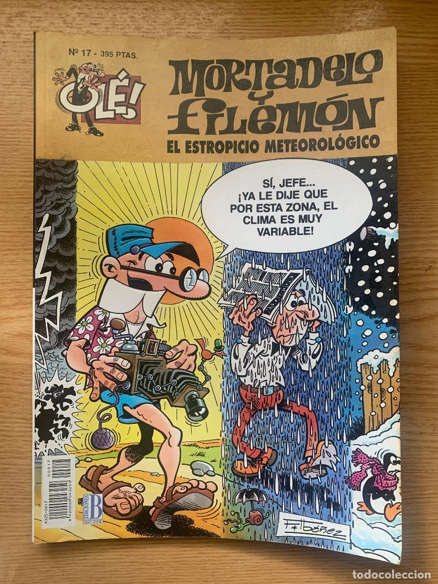 C&oacute;mics: Mortadelo y Filem&oacute;n n&ordm; 17: El Estropicio Meteorol&oacute;gico - Colecci&oacute;n Ol&eacute;
