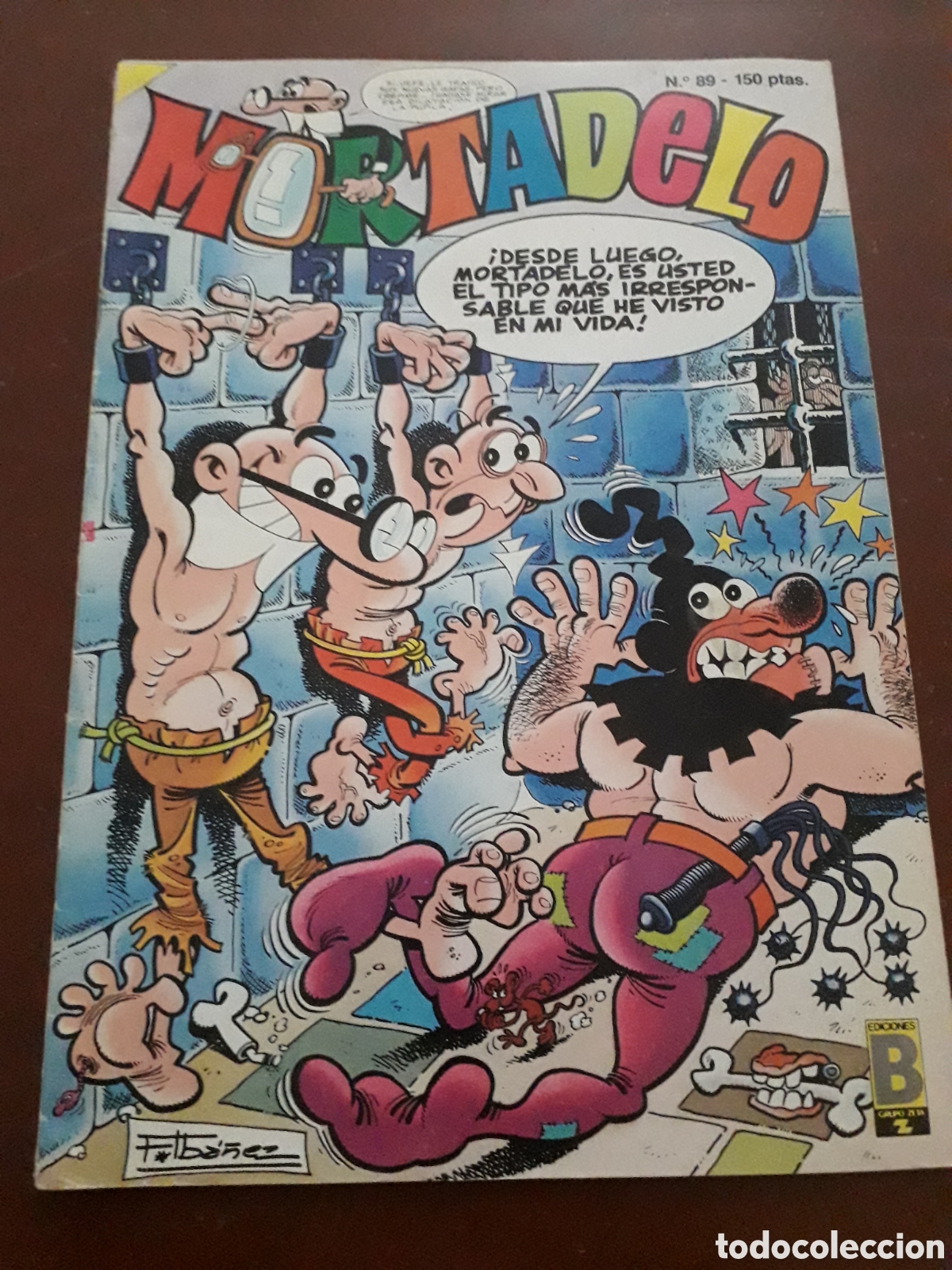 C&oacute;mics: MORTADELO N&Uacute;MERO 89. Ediciones B.