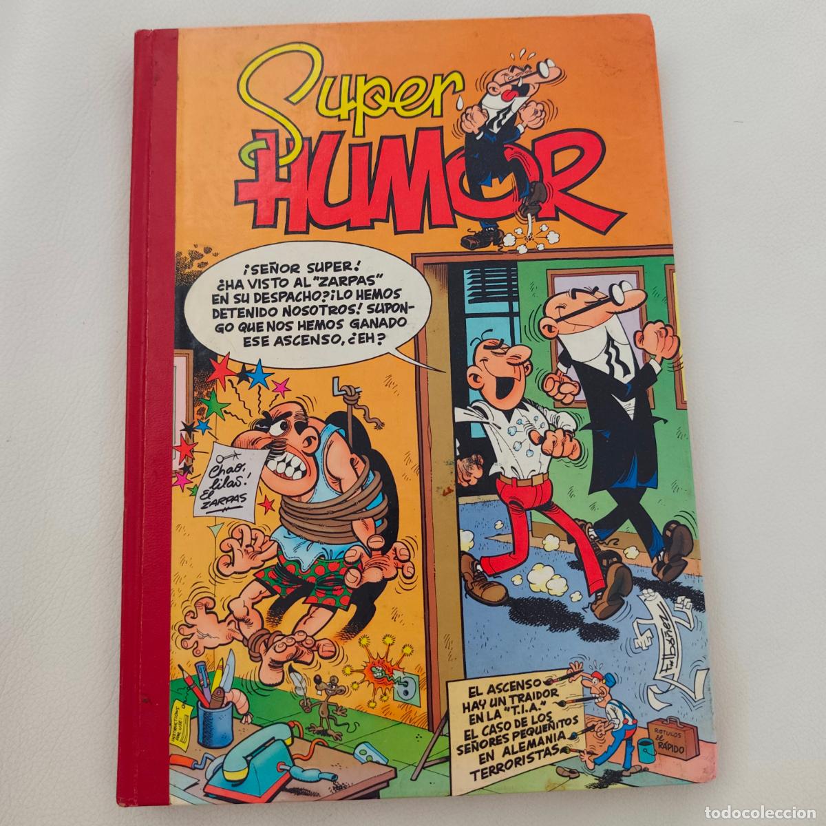 C&oacute;mics: S&uacute;per Humor Mortadelo 19 (Primera edici&oacute;n en Ediciones B, tapa dura, 1995