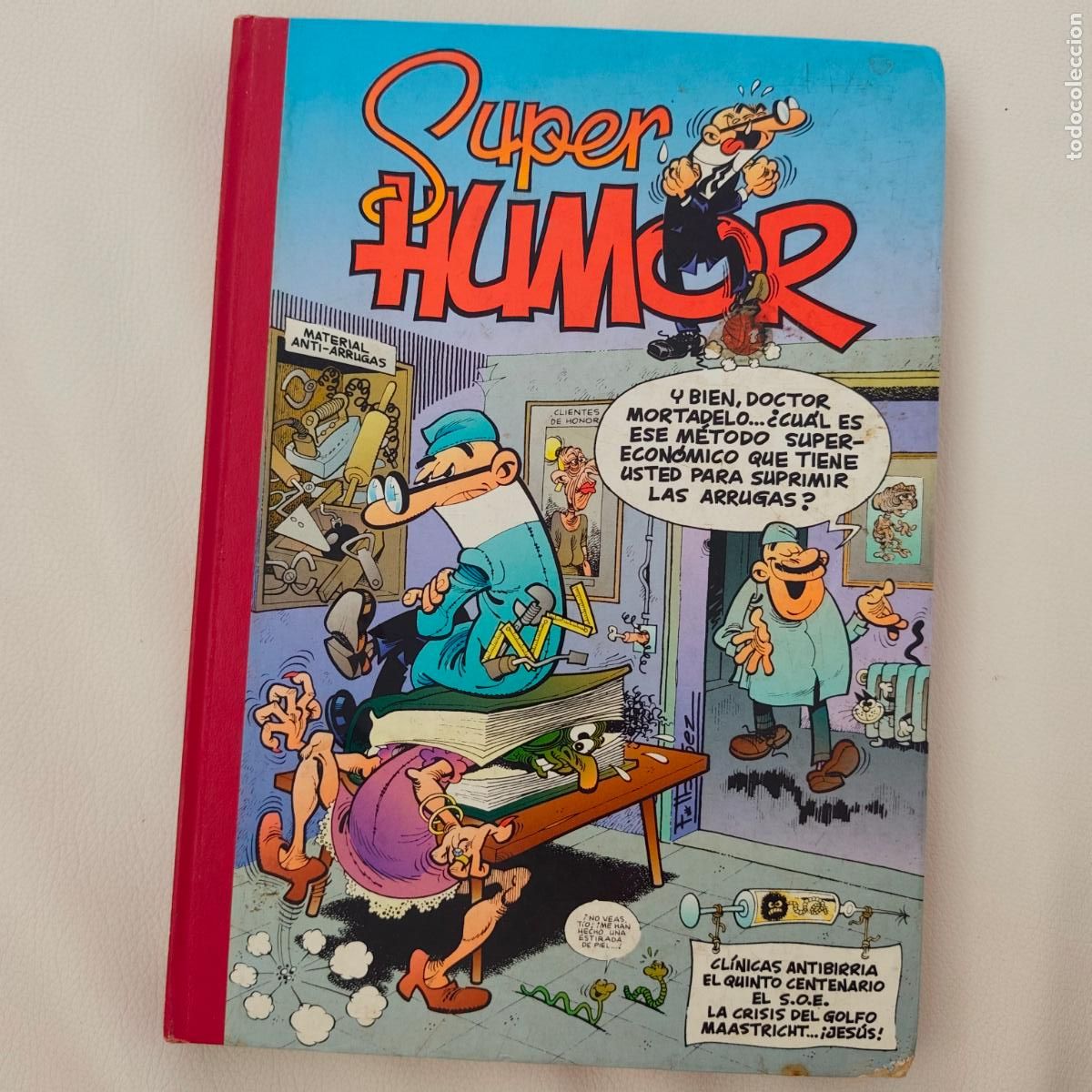 C&oacute;mics: S&uacute;per Humor Mortadelo y Filem&oacute;n 12 (Primera edici&oacute;n en Ediciones B, tapa dura, 1994