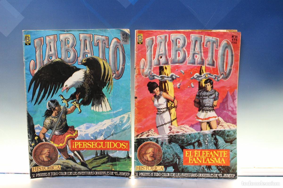 C&oacute;mics: Jabato. Ediciones B, 1987. N&ordm; 5 y 34.