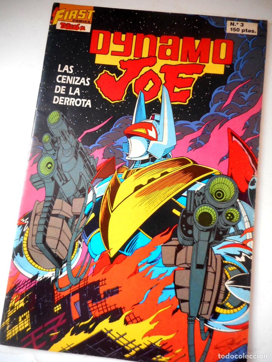 C&oacute;mics: DYNAMO JOE N&ordm;3 LAS CENIZAS DE LA DERROTA (EDICIONES B-AGOSTO 1988) JOHN OSTRANDER - DOUG RICE