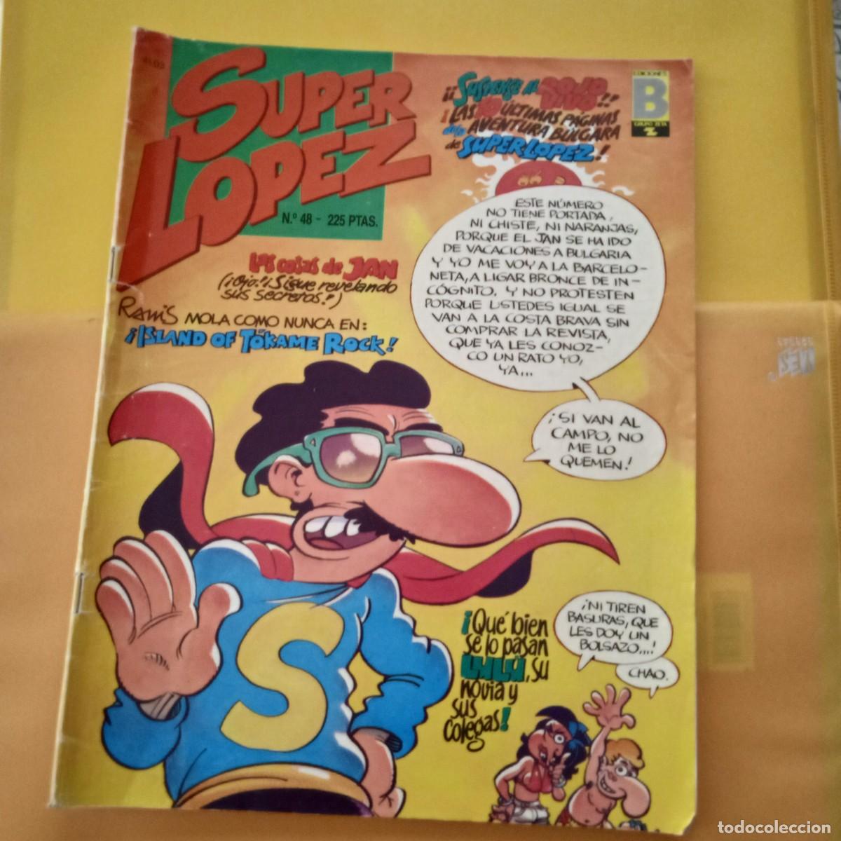 C&oacute;mics: SUPER LOPEZ N&ordm; 48- EDICIONES B 1989