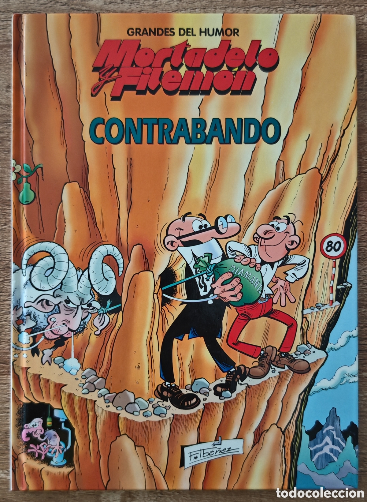 C&oacute;mics: Mortadelo y Filem&oacute;n. Contrabando. 1997 Ediciones B