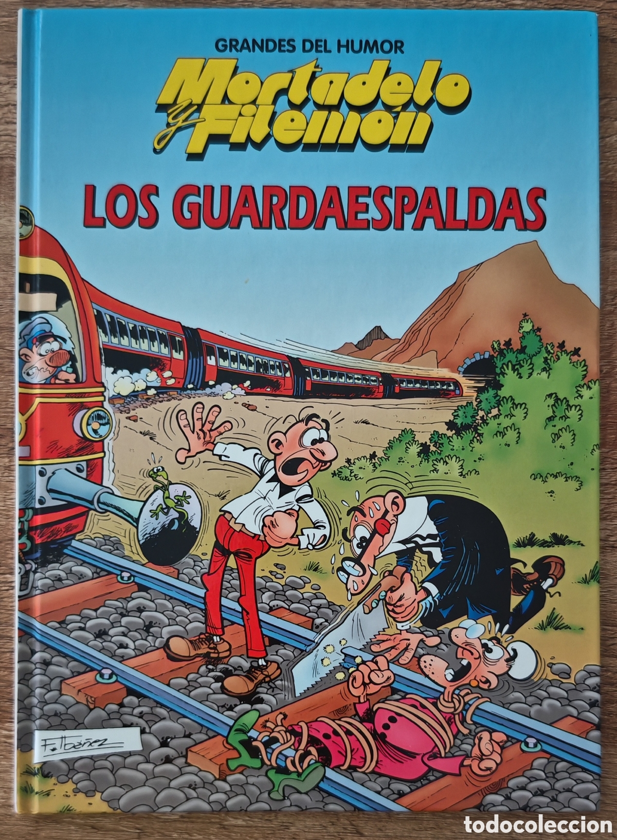 C&oacute;mics: Mortadelo y Filem&oacute;n. Los guardaespaldas. 1997 Ediciones B