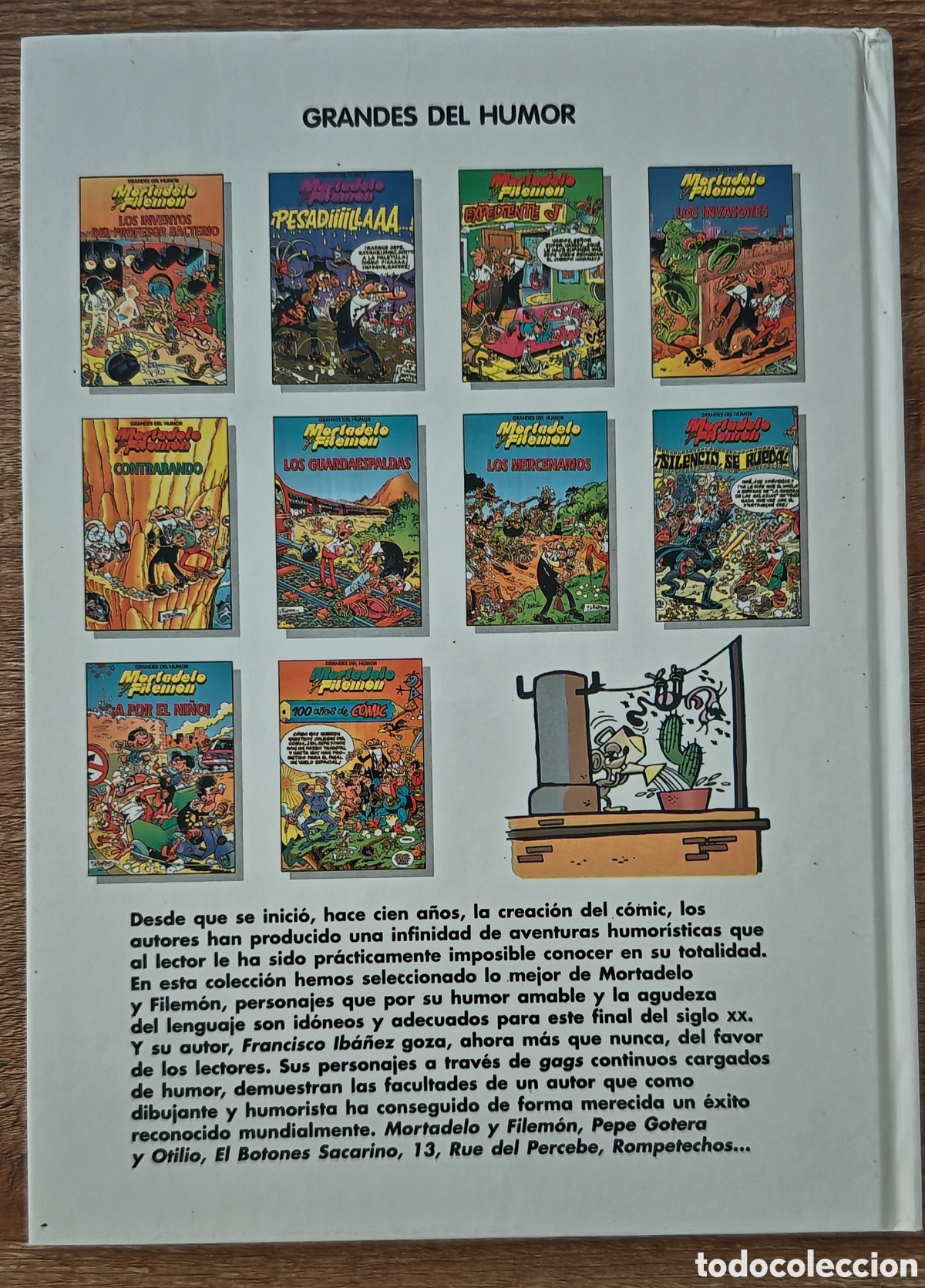 C&oacute;mics: Mortadelo. Los inventos del profesor Bacterio 1997 Ediciones B - Foto 2